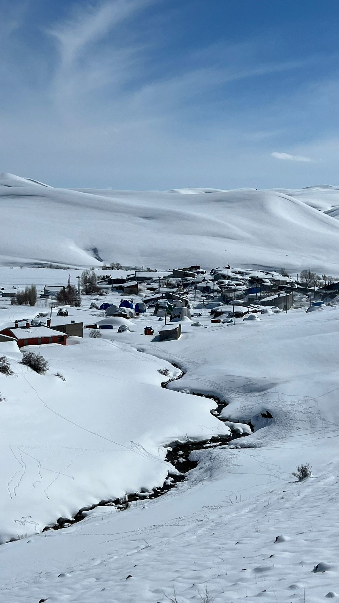 Kars turizm -Kars ani çıldır turu kar manzarası - Cancanlar Turizm