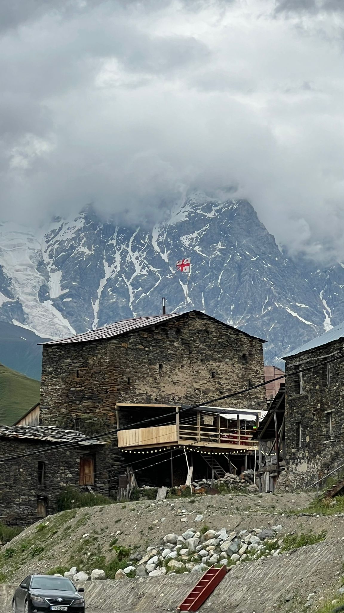 Kars turizm - Gürcistan svanetti mesita turu karlı dağ manzarası - Cancanlar Turizm